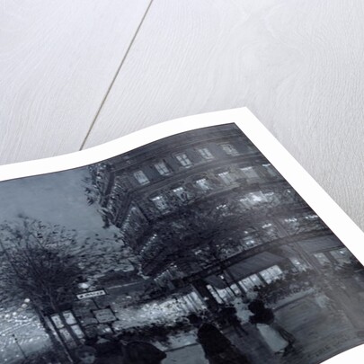 The Grands Boulevards, Paris, decorated for the Celebration of the Franco-Russian Alliance in October 1893 by Luigi Loir