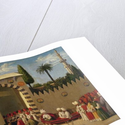 The Venetian Ambassador's Interview in an Oriental City or, The Reception of Domenico Trevisani in Cairo in 1512 by Italian School