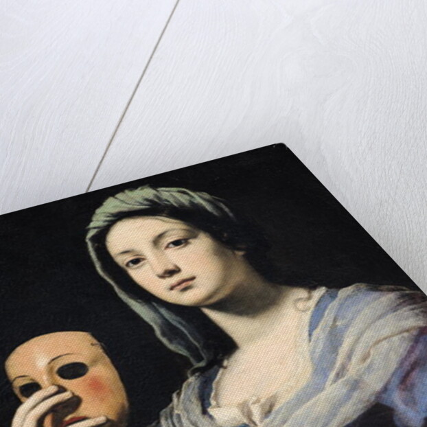 Woman with a Mask, 17th century by Lorenzo Lippi