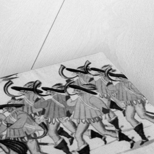 Les Fees des Forets de Saint Germain Danced at the Louvre by French School