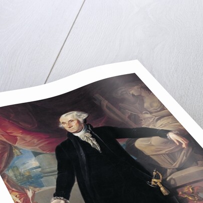 Portrait of George Washington, 1796 by Jose Perovani
