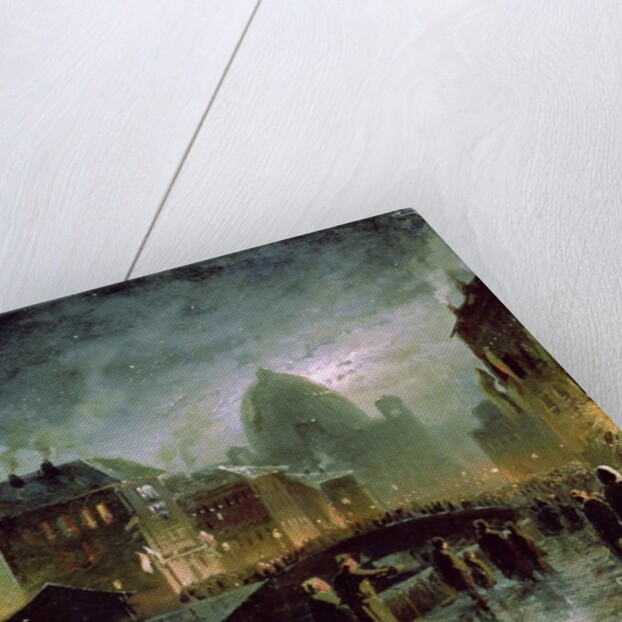 Illuminations in St. Petersburg, 1869 by Fedor Aleksandrovich Vasiliev