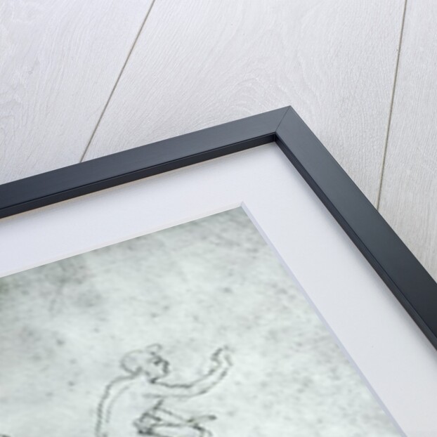 Study of figures for 'The Adoration of the Magi' by Leonardo da Vinci