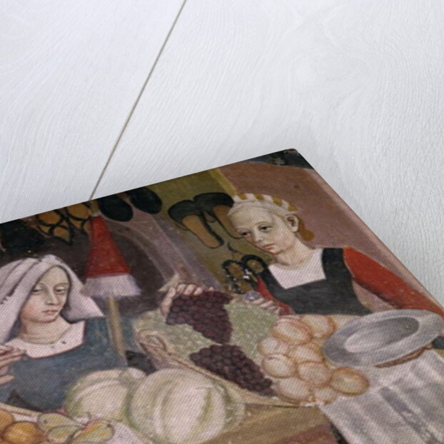 The Fruit Sellers' Stand by Italian School