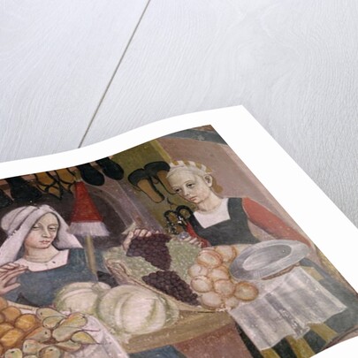 The Fruit Sellers' Stand by Italian School