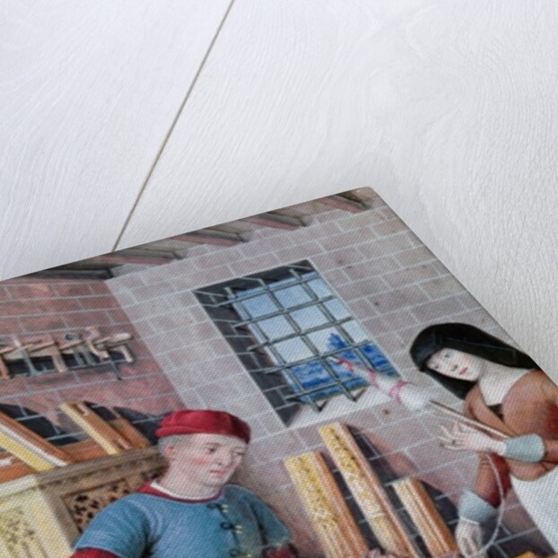 The Four Conditions of Society: Work, 15th century by Jean Bourdichon