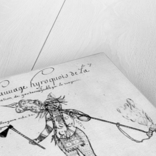 Iroquois Indian of Canada by French School