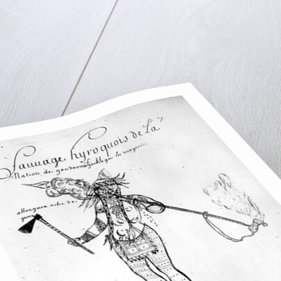 Iroquois Indian of Canada by French School