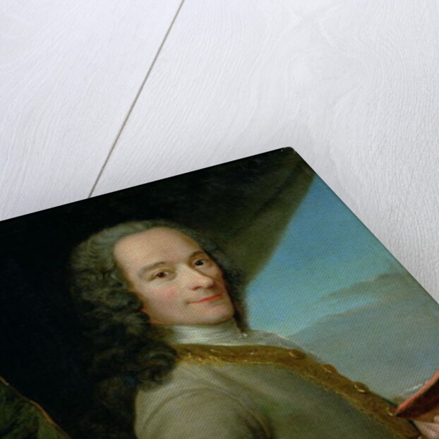 Portrait of François-Marie Arouet aka Voltaire, 18th century by French School