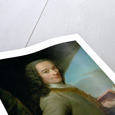 Portrait of François-Marie Arouet aka Voltaire, 18th century by French School