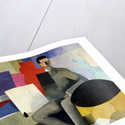 The Seated Man, or The Architect, 1913 by Roger de La Fresnaye