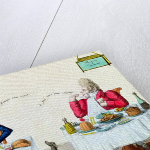 Portrait of a Glutton by French School