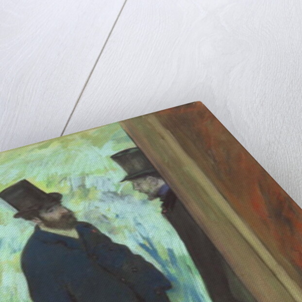 Friends at the Theatre, Ludovic Halevy and Albert Cave 1878-79 by Edgar Degas