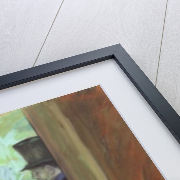 Friends at the Theatre, Ludovic Halevy and Albert Cave 1878-79 by Edgar Degas