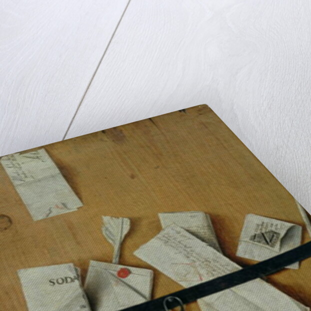 Trompe L'Oeil Still Life by Jean-Francois de la Motte