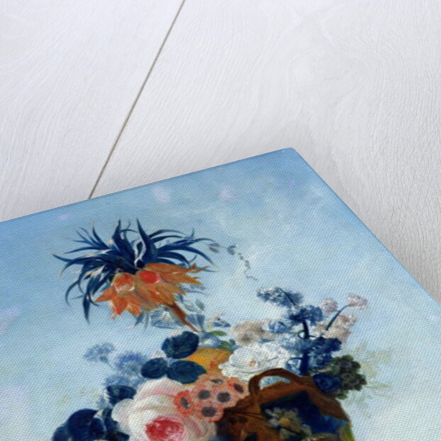 Vase with Flowers by French School