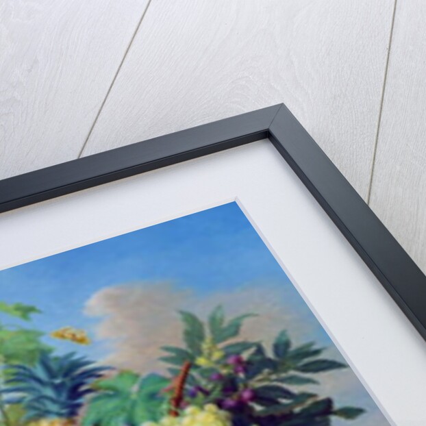 Coupe with Flowers and Fruit by Jean Francois Bony