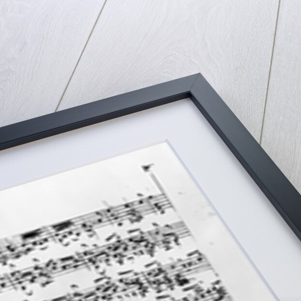 Copy of 'Partita in D Minor for Violin' by Johann Sebastian Bach by Anna Magdalena Bach