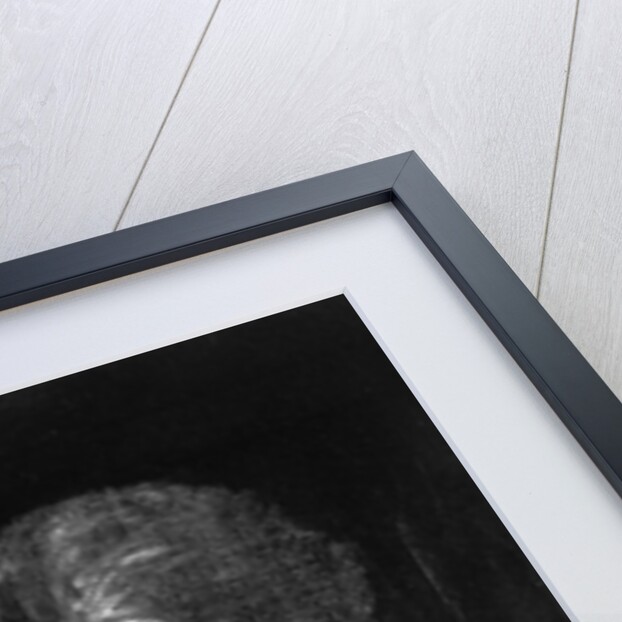 Unfinished Portrait of Wolfgang Amadeus Mozart by Joseph Lange