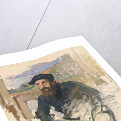 Portrait of Monet c.1884 by Charles Giron