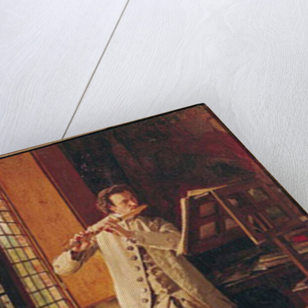 The Flute Player by Jean-Louis Ernest Meissonier