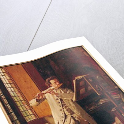 The Flute Player by Jean-Louis Ernest Meissonier