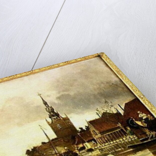 View of Overschie near Rotterdam, 1856 by Johan-Barthold Jongkind