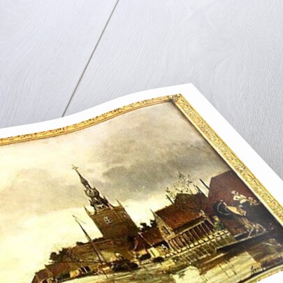 View of Overschie near Rotterdam, 1856 by Johan-Barthold Jongkind