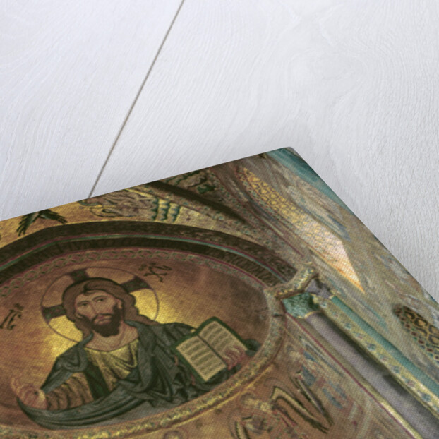 View of the apse depicting the Christ Pantocrator and the Virgin at Prayer Surrounded by Archangels, 1148 by Byzantine School