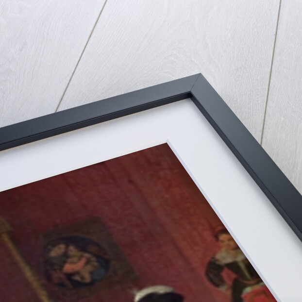 Henri IV King of France and Navarre Playing with his Children as the Ambassador of Spain Makes his Entrance, 1817 by Jean Auguste Dominique Ingres