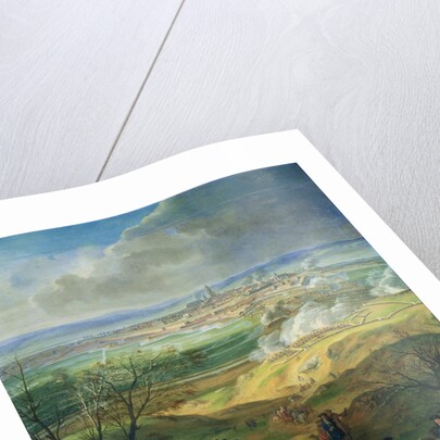 The Siege of Mons by Louis XIV 9th April 1691 by French School