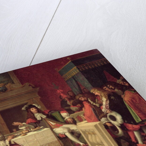 Moliere Dining with Louis XIV 1857 by Jean Auguste Dominique Ingres