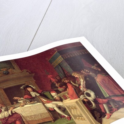 Moliere Dining with Louis XIV 1857 by Jean Auguste Dominique Ingres