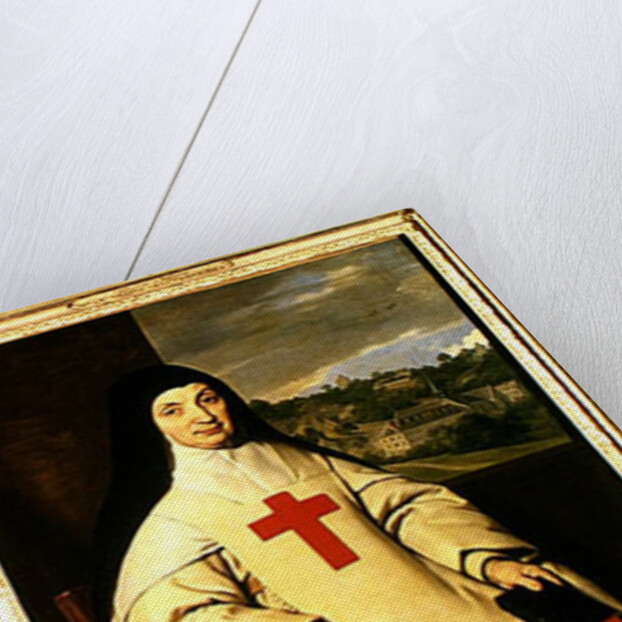 Mother Angelique Arnauld Abbess of Port-Royal, 1654 by Philippe de Champaigne