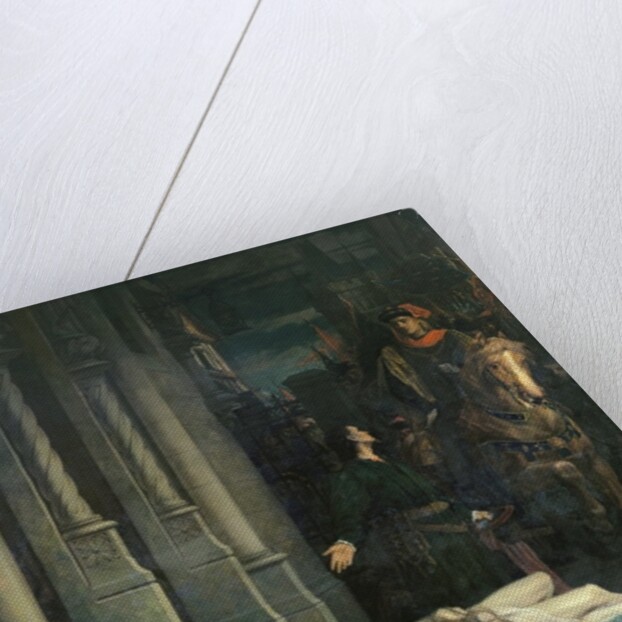 The Body of Etienne Marcel is Shown to Dauphin Charles of France, future Charles V, 2nd August 1358 by Benjamin Ulmann