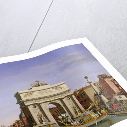 Entry of Napoleon I into Venice, 1807 by Giuseppe Borsato