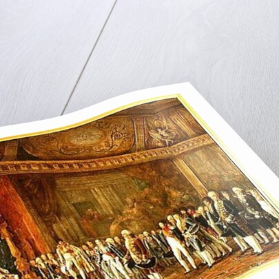 Napoleon Receiving the Delegation from the Roman Senate, 16th November 1809 by Innocent Louis Goubaud