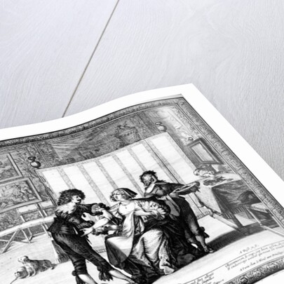 The Blood Letting by Abraham Bosse