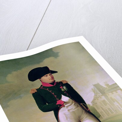 Napoleon I in Front of the Chateau de Malmaison, 1804 by Francois Pascal Simon Baron Gerard