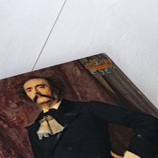 Portrait of Jules Barbey d'Aurevilly 1881 by Emile Levy