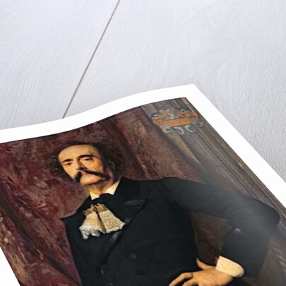 Portrait of Jules Barbey d'Aurevilly 1881 by Emile Levy