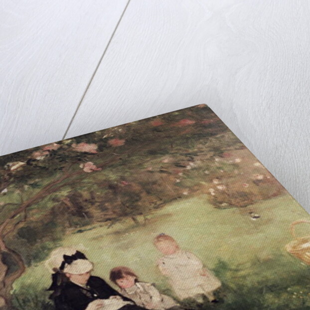 Beneath the Lilac at Maurecourt, 1874 by Berthe Morisot