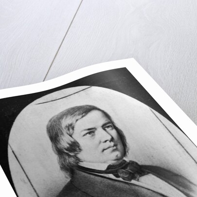 Robert Schumann engraved from a photograph by Jacotin Jacotin