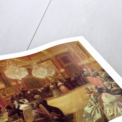 Concert in the Galerie des Guise at Chateau d'Eu, 4th September 1843, 1844 by Eugene-Louis Lami
