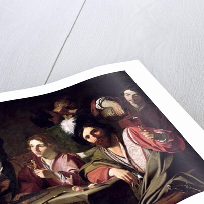 Meeting of Drinkers by Bartolomeo (after) Manfredi