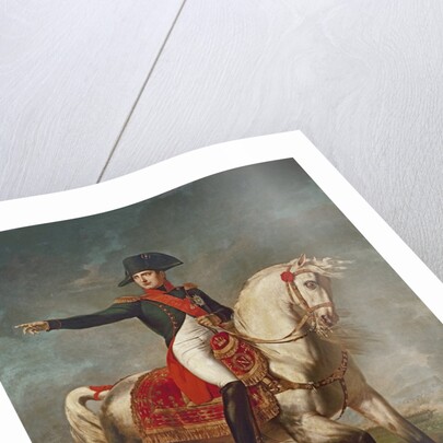 Napoleon on the field of Wagram, 1810 by Joseph Chabord