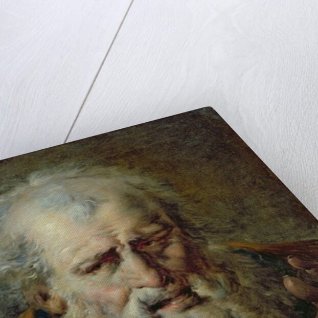 Head of an Old Man by French School