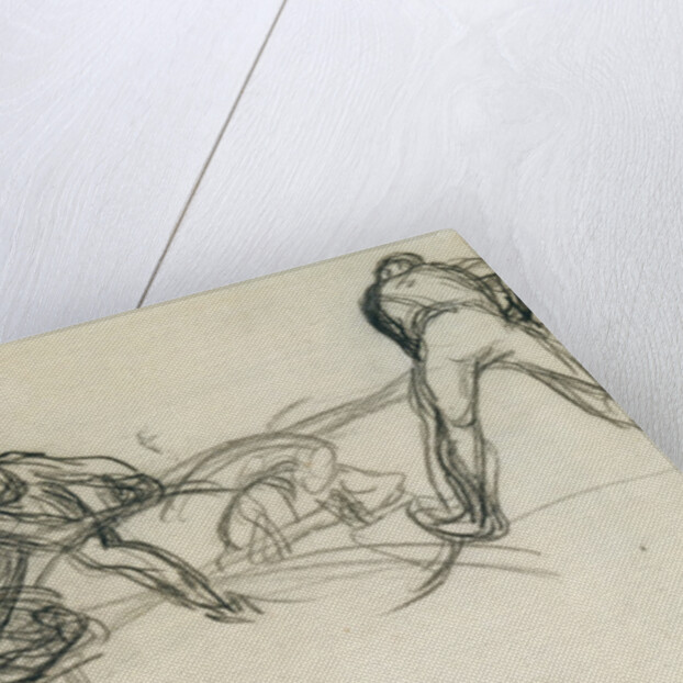 The Pit Sawyers by Jean-Francois Millet