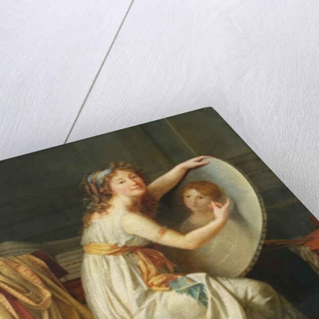 Portrait of Rose Adelaide Ducreux by Jacques Louis David