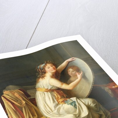 Portrait of Rose Adelaide Ducreux by Jacques Louis David